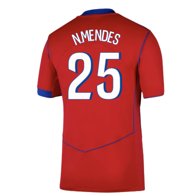 2025-2026 PSG Third Shirt (N.Mendes 25)-Vantage Point Soccer